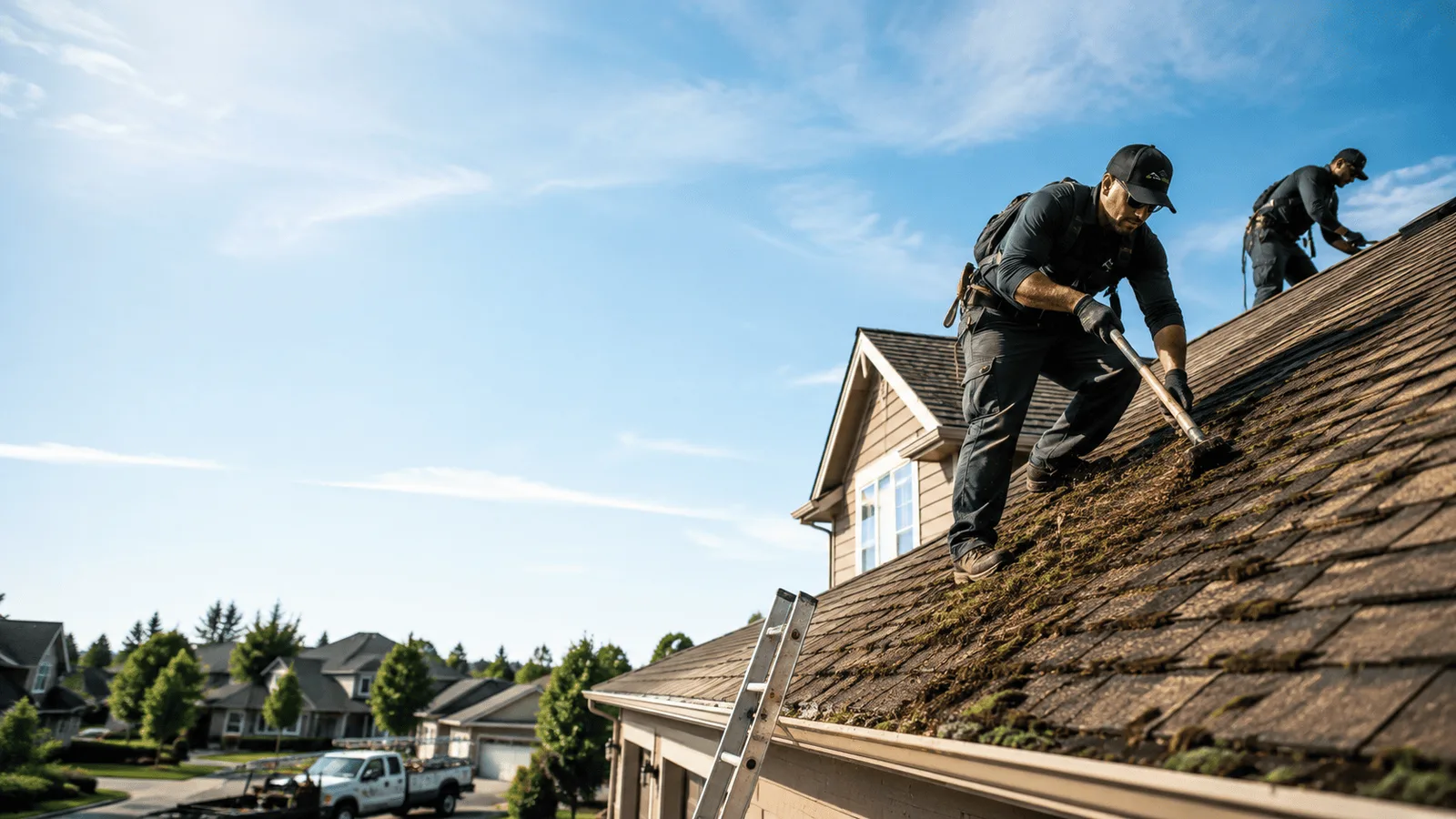 Roof Moss Removal in Brea, CA near me